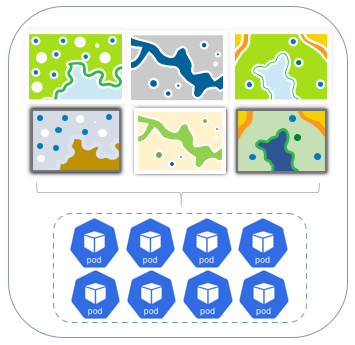 Implementación de un servicio de mapas compartido