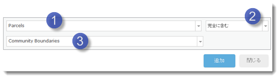 空間条件式 空間条件式